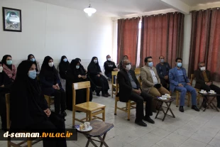 برگزاری مراسم گرامیداشت ولادت حضرت فاطمه زهرا(س) و بزرگداشت مقام زن و روز مادر و تجلیل از بانوان دانشکده فنی و حرفه ای دختران سمنان 2