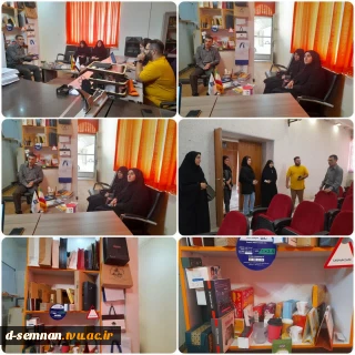  بازدید مسئولین دانشکده فنی و حرفه ای دختران سمنان از مرکز رشد پور‌ سینا