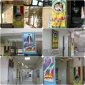آذین بندی و فضاسازی دانشکده ملی مهارت دختران سمنان به مناسبت گرامیداشت ایام الله دهه مبارک فجر انقلاب اسلامی
