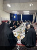 برپایی ضیافت افطاری توسط واحد خواهران ناحیه دانشجویی 
در هیئت ابناءالحسین(ع)
 2