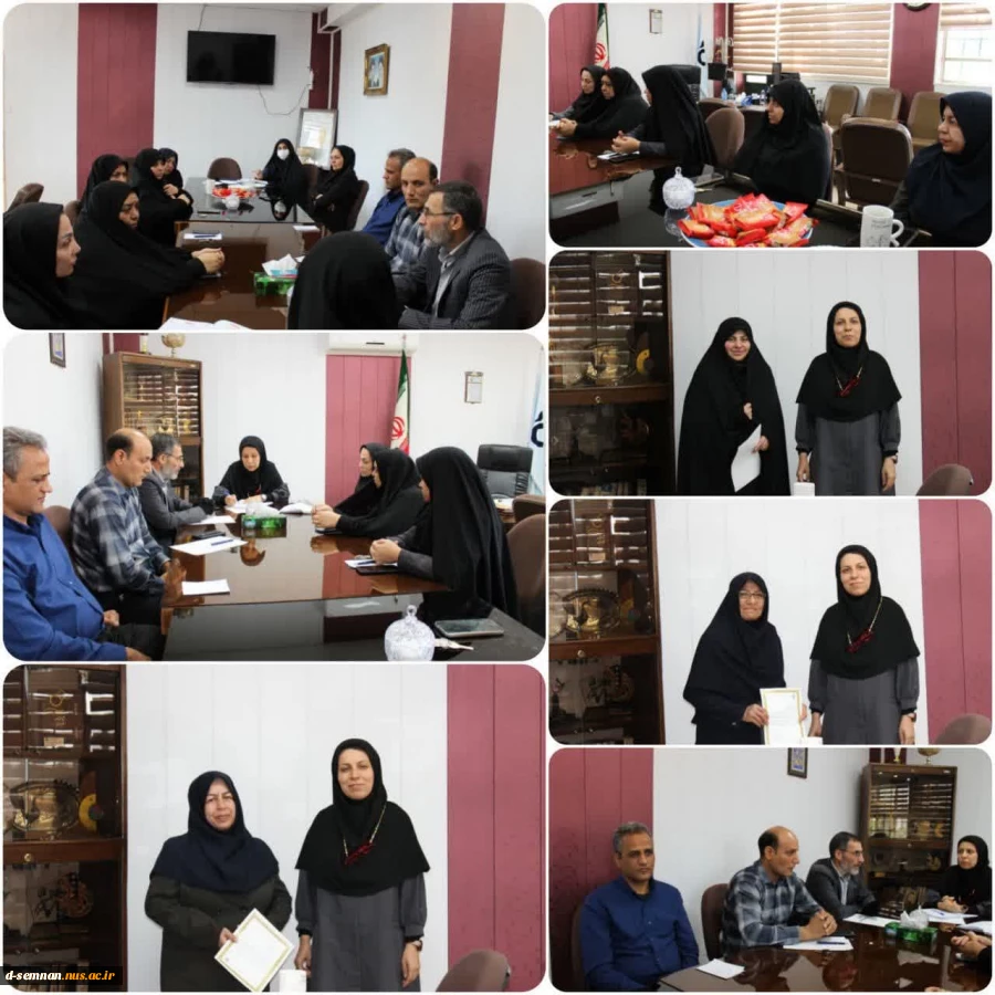 برگزاری اولین جلسه شورای اداری دانشکده ملی مهارت دختران سمنان 2