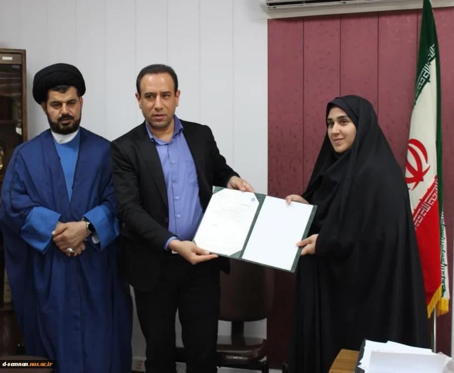 طی حکمی از سوی دکتر زمانی به تاریخ ۲۴ فروردین‌ماه ۱۴۰۴، سرکار خانم فاطمه نعیمی به عنوان «سرپرست آموزشکده دختران نرجس سمنان» منصوب شد. 3