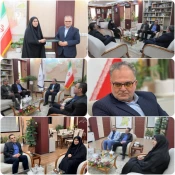 اعطای حکم مسئولیت دکتر فاطمه نعیمی به عنوان سرپرست آموزشکده دختران نرجس سمنان توسط فرماندار سمنان
 2