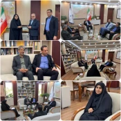 اعطای حکم مسئولیت دکتر فاطمه نعیمی به عنوان سرپرست آموزشکده دختران نرجس سمنان توسط فرماندار سمنان 2