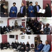 برگزاری آیین تکریم و معارفه سرپرست آموزشکده ملی مهارت دختران نرجس سمنان  2