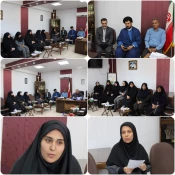 برگزاری آیین تکریم و معارفه سرپرست آموزشکده ملی مهارت دختران نرجس سمنان  3