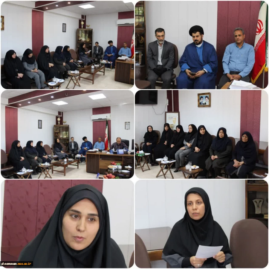 برگزاری آیین تکریم و معارفه سرپرست آموزشکده ملی مهارت دختران نرجس سمنان  3