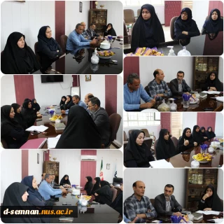 برگزاری جلسه شورای اداری دانشکده ملی مهارت دختران سمنان