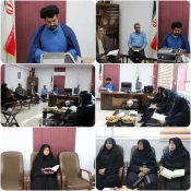 برگزاری جلسه تفسیر یک آیه از قرآن کریم توسط حضرت حجت الاسلام والمسلمین طهماسبی مسئول نهاد نمایندگی مقام معظم رهبری در دانشگاه ملی مهارت استان سمنان / دفتر ریاست دانشکده ملی مهارت دختران سمنان 2