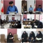 برگزاری جلسه تفسیر یک آیه از قرآن کریم توسط حضرت حجت الاسلام والمسلمین طهماسبی مسئول نهاد نمایندگی مقام معظم رهبری در دانشگاه ملی مهارت استان سمنان / دفتر ریاست دانشکده ملی مهارت دختران سمنان