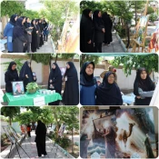 برگزاری نمایشگاه قرآنی بیان در دانشکده ملی مهارت دختران سمنان  3