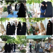 برگزاری نمایشگاه قرآنی بیان در دانشکده ملی مهارت دختران سمنان  4