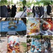 برگزاری نمایشگاه قرآنی بیان در دانشکده ملی مهارت دختران سمنان  5