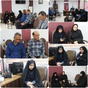 برگزاری مراسم دعای پرفیض زیارت عاشورا در دفتر ریاست دانشکده ملی مهارت دختران سمنان 3