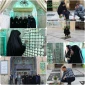 برگزاری آیین غبارروبی و عطر افشانی مزار شهدای امامزاده علی اشرف (ع) سمنان به مناسبت گرامیداشت دهه کرامت با حضور خانم دکتر نعیمی سرپرست و جمعی از همکاران دانشکده ملی مهارت دختران سمنان