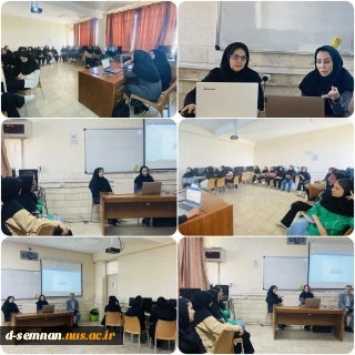 برگزاری کارگاه آموزشی با موضوع  «فهرست بندی خودکار در پایان نامه»  در دانشکده ملی مهارت دختران سمنان