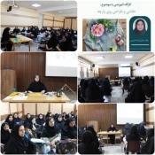 برگزاری کارگاه آموزشی نقاشی و طراحی روی پارچه در دانشکده ملی مهارت دختران سمنان 2