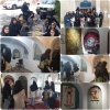 بازدید جمعی از دانشجویان گروه هنر دانشکده ملی مهارت دخترا‌ن سمنان از موزه فرش خود رنگ سنگسر
 2