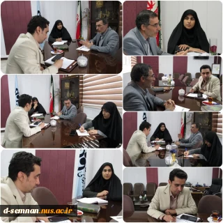 برگزاری جلسه هم اندیشی خانم دکتر فاطمه نعیمی سرپرست دانشکده ملی مهارت دختران سمنان و دیگر مسئولین حوزه پژوهش و فناوری با آقای مهندس تابان مدیر مرکز رشد واحد های فناور پور سینا پارک علم و فناوری استان سمنان