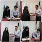 تنظیم تفاهم نامه دانشکده ملی مهارت دختران سمنان با موسسه همراه محاسبان کومش در راستای توسعه اشتغال پذیری دانش آموختگان و دانشجویان
