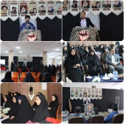 برگزاری مراسم گرامیداشت شهدای خدمت در دانشکده ملی مهارت دختران سمنان 6