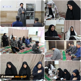 برگزاری مراسم گرامیداشت سوم خرداد در دانشکده ملی مهارت دختران سمنان