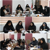 برگزاری نشست هم اندیشی خانم دکتر نعیمی سرپرست دانشکده ملی مهارت دختران سمنان با مدیران گروههای آموزشی 2