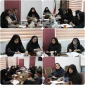 برگزاری نشست هم اندیشی خانم دکتر نعیمی سرپرست دانشکده ملی مهارت دختران سمنان با مدیران گروههای آموزشی