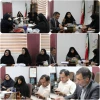 برگزاری نشست هم اندیشی خانم دکتر نعیمی سرپرست دانشکده ملی مهارت دختران سمنان با مدیران گروههای آموزشی 3