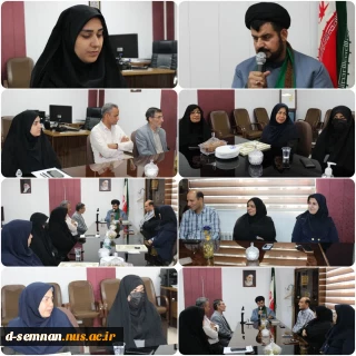 برگزاری جلسه تفسیر یک آیه از قرآن کریم در دانشکده ملی مهارت دختران سمنان