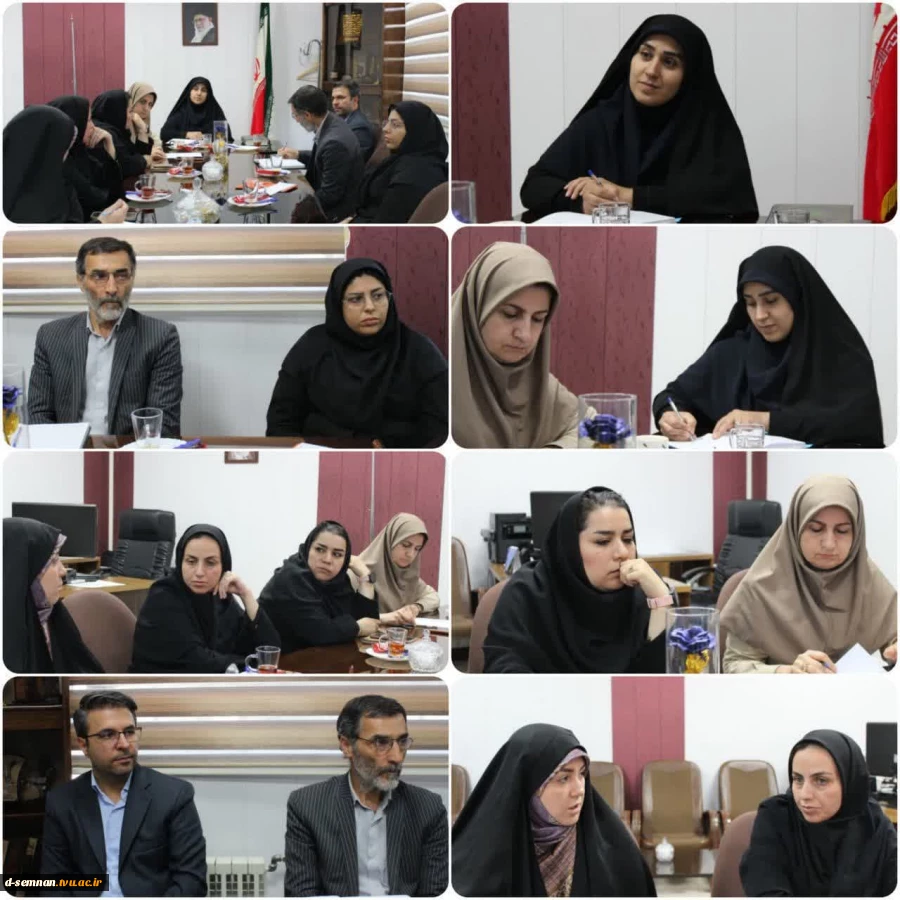 جلسه هم‌اندیشی اساتید مشاور انجمن‌های علمی دانشکده ملی مهارت دختران سمنان برگزار شد
 2