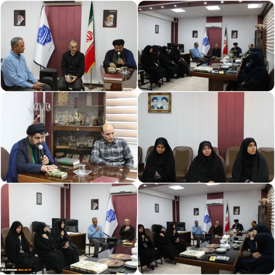 برگزاری مراسم زیارت عاشورا در دانشکده ملی مهارت دختران سمنان 
 2