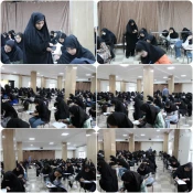 آغاز امتحانات پایان ترم دانشجویان دانشکده ملی مهارت دختران سمنان و بازدید سرکار خانم دکتر نعیمی سرپرست دانشکده از روند برگزاری امتحانات 2