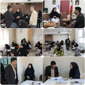 بازدید نماینده هیأت نظارت، ارزیابی و تضمین کیفیت دانشگاه ملی مهارت از روند برگزاری آزمون‌ها در دانشکده ملی مهارت دختران سمنان 3