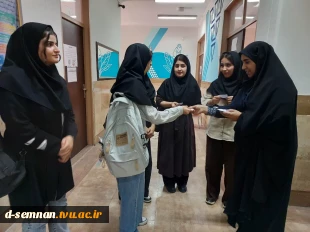 اهدای بلیط تخفیف ویژه استخر به مناسب گرامیداشت روز ورزش و تربیت‌بدنی برای دانشجویان خوابگاهی دانشکده ملی مهارت دختران سمنان 2