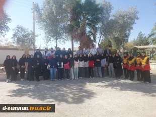 برگزاری آموزش عملی اطفای حریق و نحوه کار با کپسول آتش‌نشانی به مناسبت هفته پدافند غیرعامل در دانشکده ملی مهارت دختران سمنان
 2