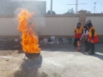 برگزاری آموزش عملی اطفای حریق و نحوه کار با کپسول آتش‌نشانی به مناسبت هفته پدافند غیرعامل در دانشکده ملی مهارت دختران سمنان
 5