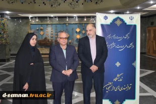 افتتاح نمایشگاه طراحی و تصویرسازی "ایران دخت" دانشجویان دانشکده ملی مهارت دختران سمنان 3