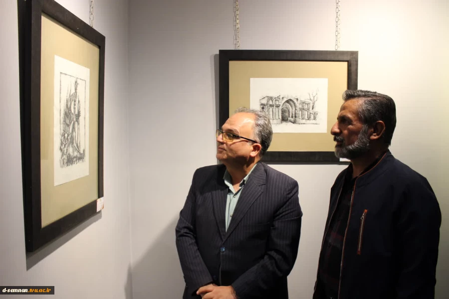 افتتاح نمایشگاه طراحی و تصویرسازی "ایران دخت" دانشجویان دانشکده ملی مهارت دختران سمنان 2