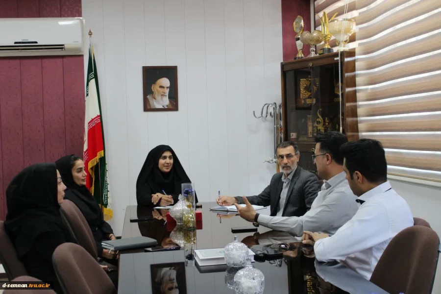 برگزاری جلسه هم‌اندیشی دانشکده ملی مهارت دختران سمنان و سازمان نظام مهندسی استان سمنان  2