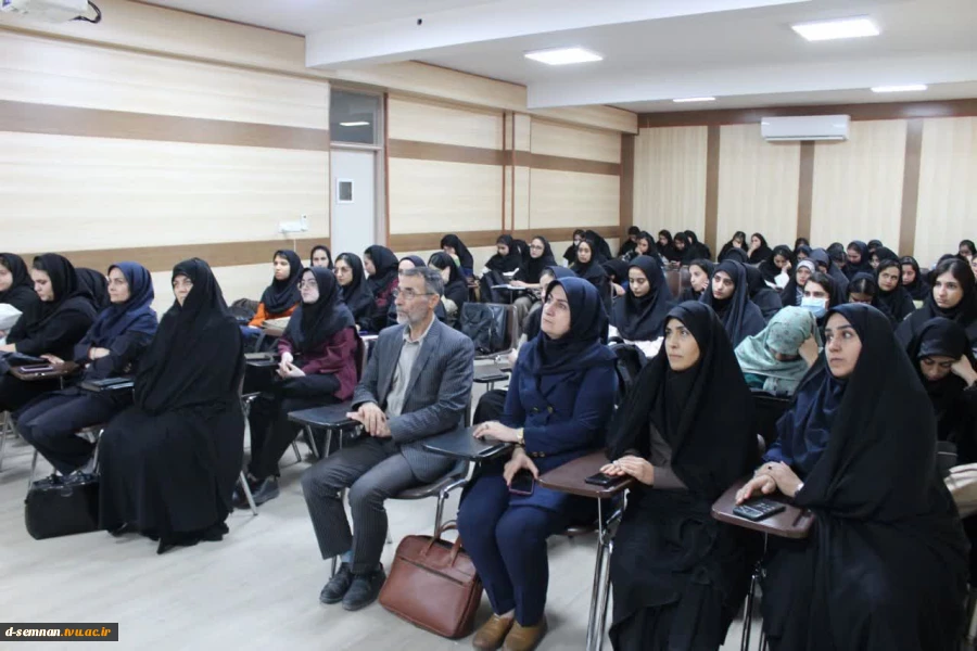 برگزاری چهارمین پیش نشست همایش بین المللی جنگ بیولوژیک در دانشکده ملی مهارت دختران سمنان 
 3