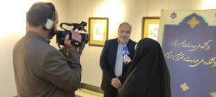 مصاحبه با خبرگزاری صدا و سیما در حاشیه افتتاح نمایشگاه طراحی و تصویرسازی "ایران دخت" دانشجویان دانشکده ملی مهارت دختران سمنان
 2