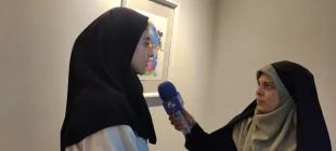 مصاحبه با خبرگزاری صدا و سیما در حاشیه افتتاح نمایشگاه طراحی و تصویرسازی "ایران دخت" دانشجویان دانشکده ملی مهارت دختران سمنان
 5
