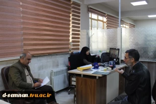 بازدید کارگروه نظارت، ارزیابی و تضمین کیفیت دانشگاه سمنان از دانشکده ملی مهارت دختران سمنان 3