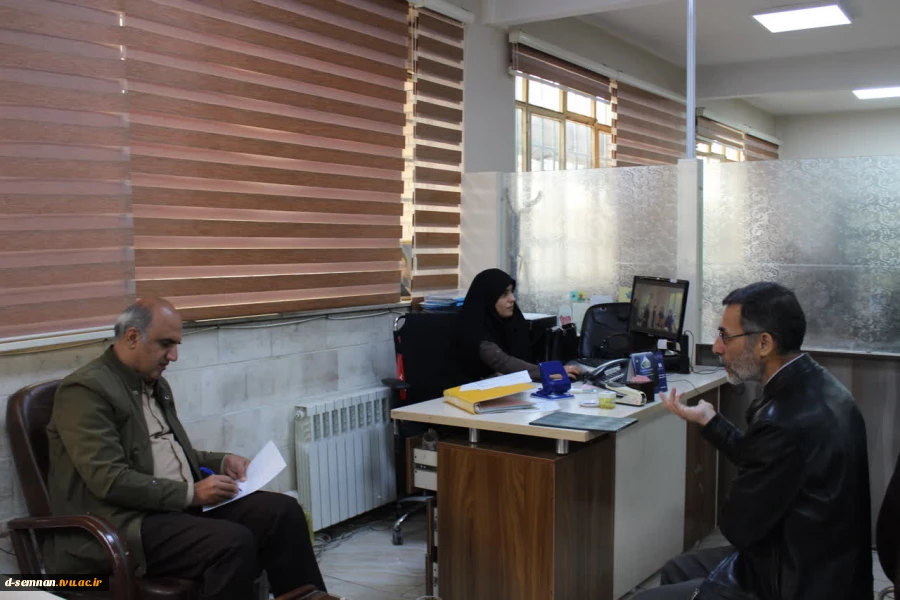 بازدید کارگروه نظارت، ارزیابی و تضمین کیفیت دانشگاه سمنان از دانشکده ملی مهارت دختران سمنان 3