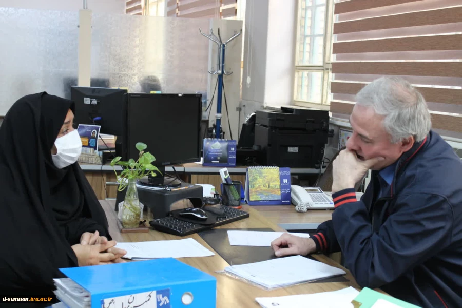 بازدید کارگروه نظارت، ارزیابی و تضمین کیفیت دانشگاه سمنان از دانشکده ملی مهارت دختران سمنان 4