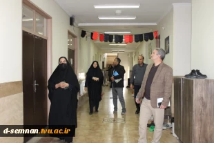 بازدید کارگروه نظارت، ارزیابی و تضمین کیفیت دانشگاه سمنان از دانشکده ملی مهارت دختران سمنان 7
