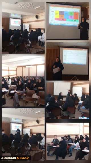 برگزاری دومین کارگاه بوت کمپ تولید محتوا با ابزارهای هوش مصنوعی با محوریت بهینه سازی مصرف انرژی به مناسبت هفته پژوهش در دانشکده ملی مهارت دختران سمنان