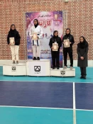 درخشش دانشجوی دانشگاه ملی مهارت-دانشکده دختران سمنان با کسب طلای کاراته منطقه ۹ و صعود به المپیاد کشوری
 3