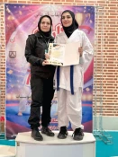 درخشش دانشجوی دانشگاه ملی مهارت-دانشکده دختران سمنان با کسب طلای کاراته منطقه ۹ و صعود به المپیاد کشوری
 2